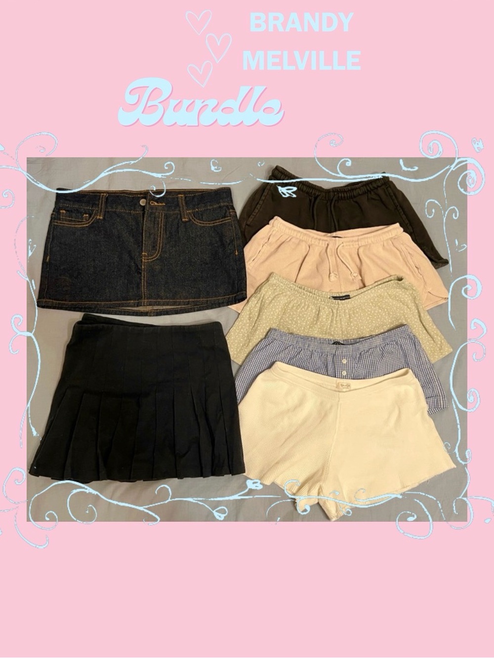 brandy melville bottoms bundle